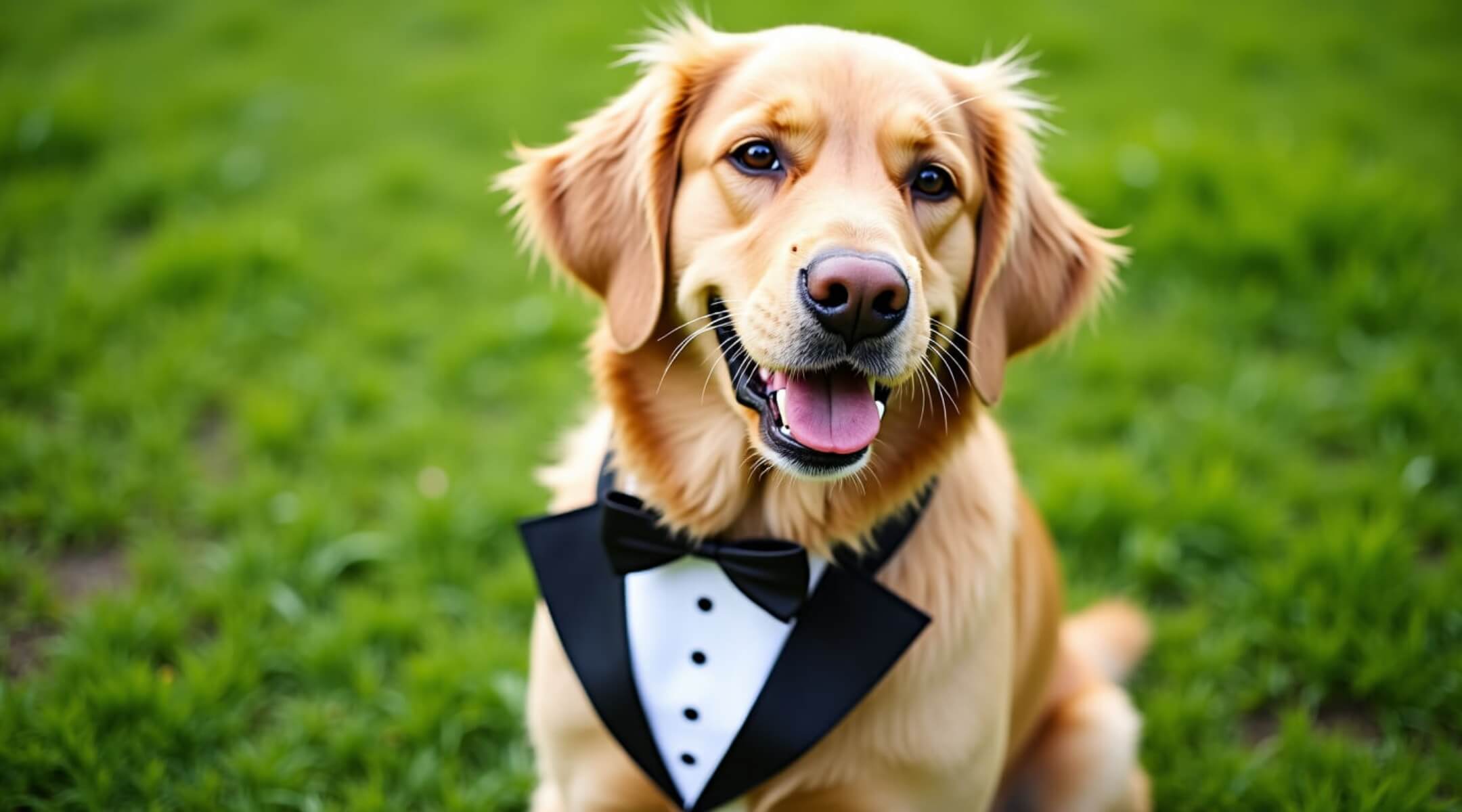 Tuxedo Dog Costume For Halloween