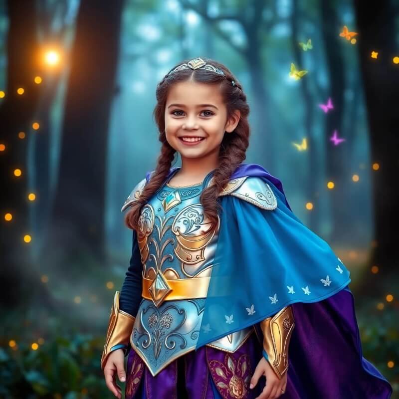 Warrior Princess Costume For Girls